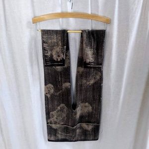 M. Rena distressed denim Leggings High waist